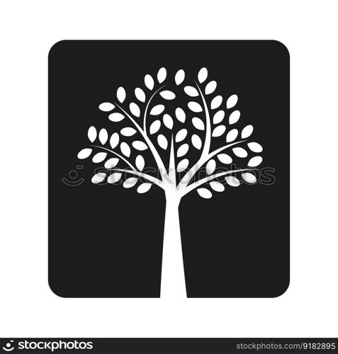 Tree square, great design for any purposes. Old paper. Vector illustration. EPS 10.. Tree square, great design for any purposes. Old paper. Vector illustration.