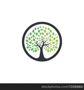 Tree symbol vector icon illustration design