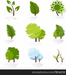 Tree Symbols Set
