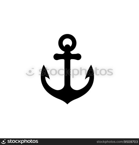 Trendy Anchor Icon  Nautical Symbol for Your Creative Projects