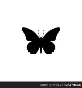 trendy butterfly logo design vector template