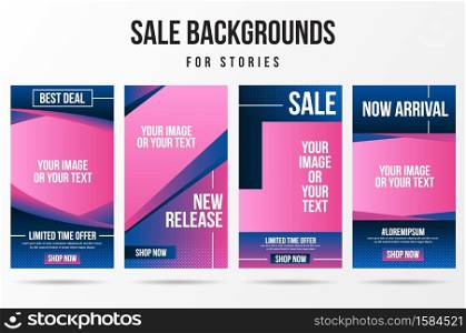 Trendy editable sale, special offer and new release template for social networks stories.Cover social media background. Can be use for, website, mobile app, poster, flyer, coupon, web design.