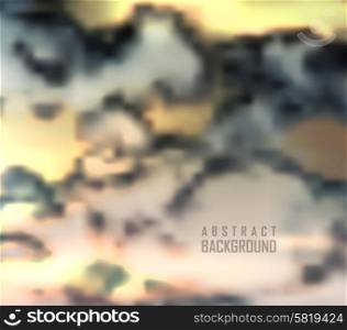 Trendy parallax background. Blur sky, clouds, nature, landscape for Summer Holidays and web design.