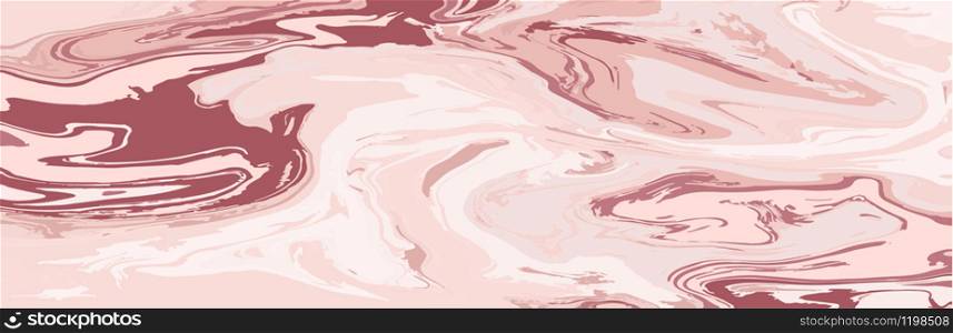 Trendy pastel pink marble texture pattern with rose gold. Rose gold swirls background. For wallpapers, banners, posters, cards, invitations, design covers, presentation, flyers. Vector illustration.. Trendy pastel pink marble texture pattern with rose gold.