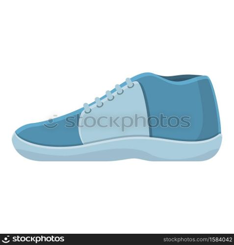 Trendy sneakers icon. Cartoon of trendy sneakers vector icon for web design isolated on white background. Trendy sneakers icon, cartoon style