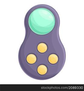 Trendy toy popit icon cartoon vector. Game color. Push toy. Trendy toy popit icon cartoon vector. Game color