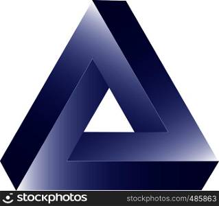 Triangle icon figure icon for concept and web apps vector illustration. Triangle icon figure icon for concept and web apps