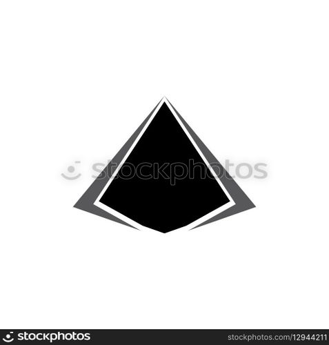 Triangle logo design vector