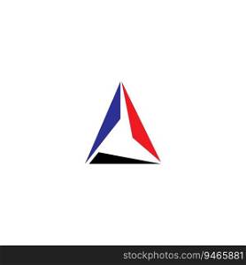 
Triangle logo design vector template