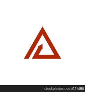 triangle Logo Template vector icon illustration design