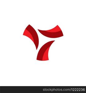 triangle logo vector design illustration template