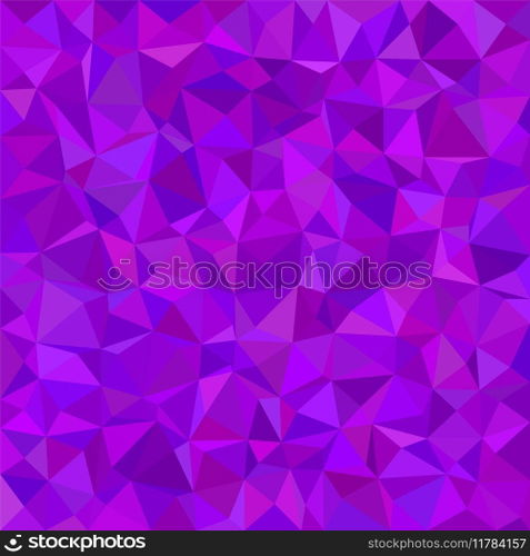 Triangle mosaic pattern background - polygon from Vector Image