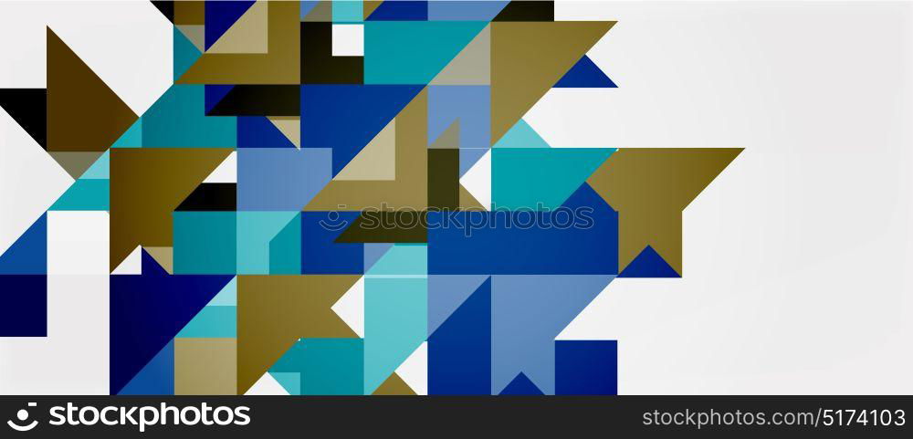 Triangle pattern design background. Triangle pattern design background. Vector business or technology presentation template, brochure or flyer pattern, or geometric web banner