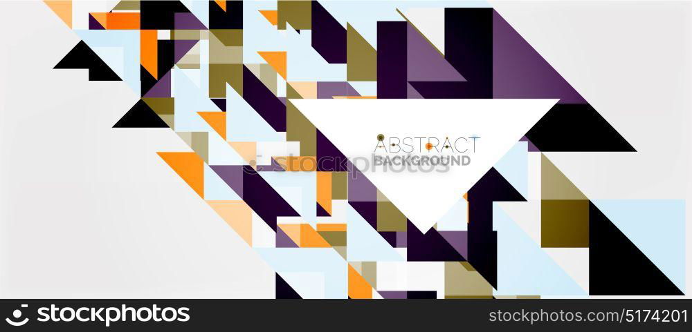 Triangle pattern design background. Triangle pattern design background. Vector business or technology presentation template, brochure or flyer pattern, or geometric web banner