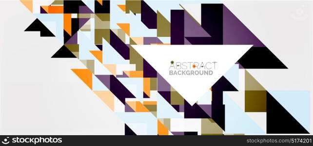 Triangle pattern design background. Triangle pattern design background. Vector business or technology presentation template, brochure or flyer pattern, or geometric web banner