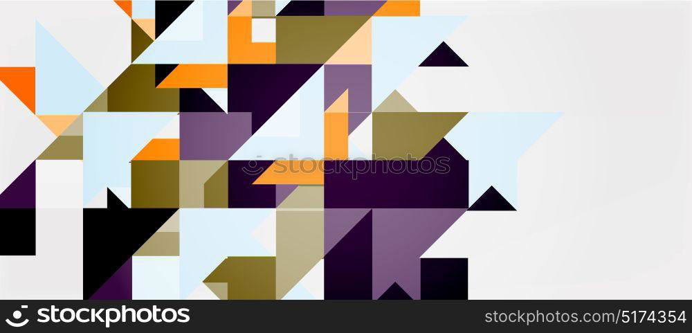 Triangle pattern design background. Triangle pattern design background. Vector business or technology presentation template, brochure or flyer pattern, or geometric web banner