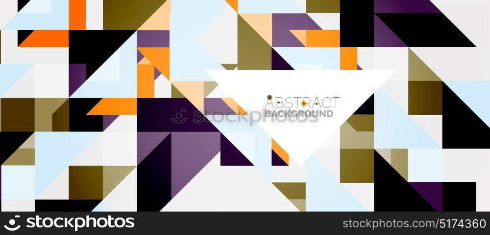 Triangle pattern design background. Triangle pattern design background. Vector business or technology presentation template, brochure or flyer pattern, or geometric web banner