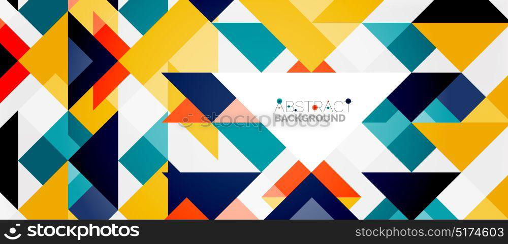 Triangle pattern design background. Triangle pattern design background. Vector business or technology presentation template, brochure or flyer pattern, or geometric web banner