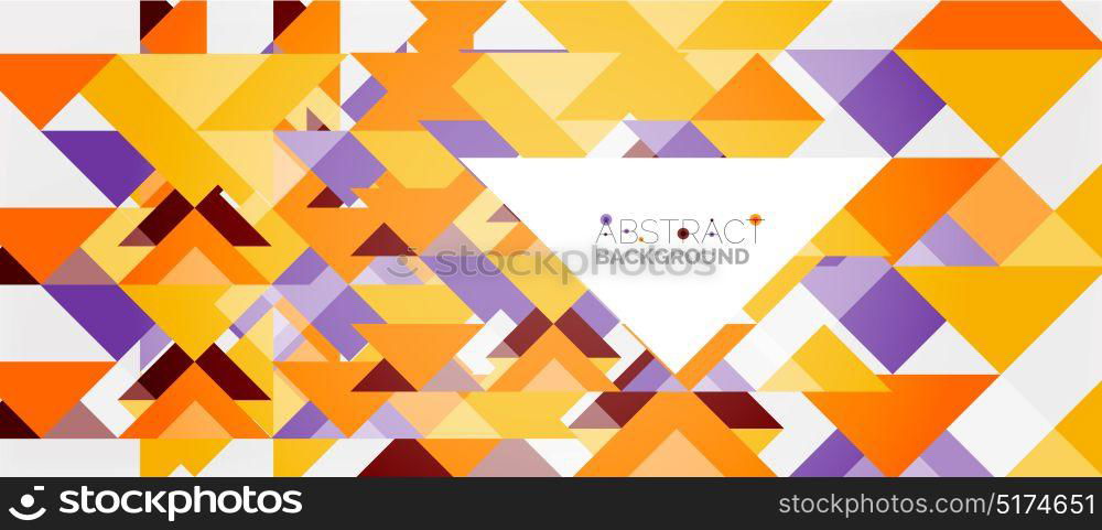 Triangle pattern design background. Triangle pattern design background. Vector business or technology presentation template, brochure or flyer pattern, or geometric web banner