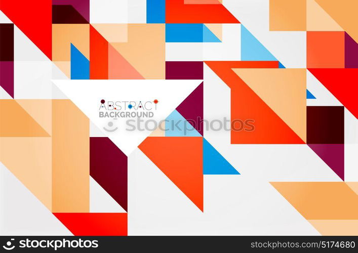 Triangle pattern design background. Triangle pattern design background. Vector business or technology presentation template, brochure or flyer pattern, or geometric web banner