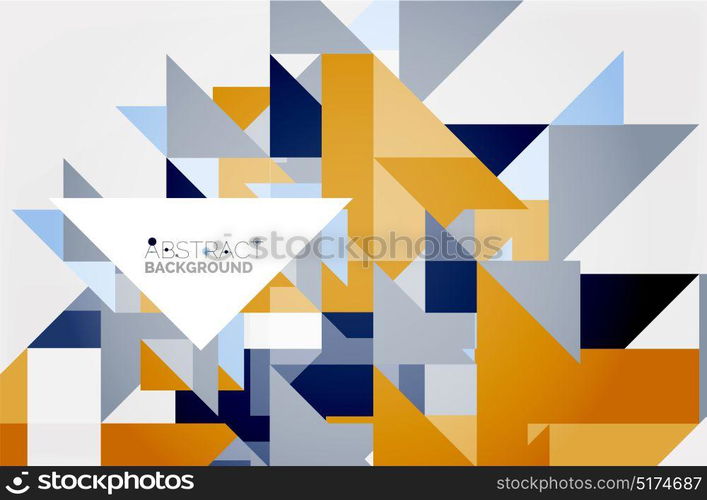 Triangle pattern design background. Triangle pattern design background. Vector business or technology presentation template, brochure or flyer pattern, or geometric web banner