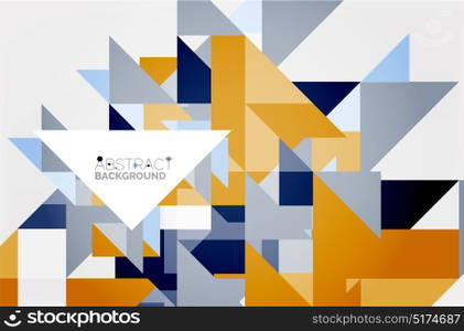 Triangle pattern design background. Triangle pattern design background. Vector business or technology presentation template, brochure or flyer pattern, or geometric web banner
