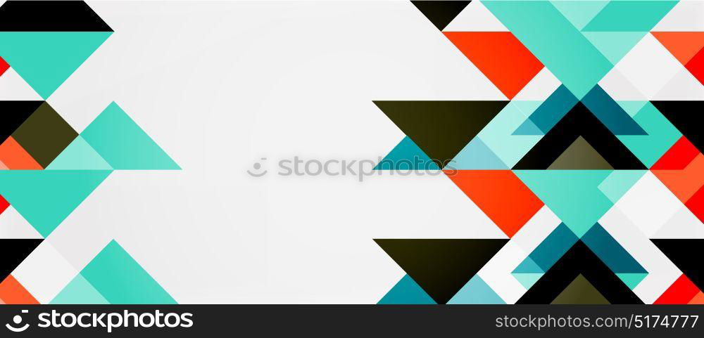 Triangle pattern design background. Triangle pattern design background. Vector business or technology presentation template, brochure or flyer pattern, or geometric web banner