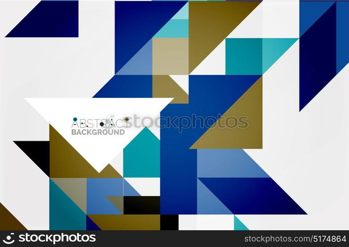 Triangle pattern design background. Triangle pattern design background. Vector business or technology presentation template, brochure or flyer pattern, or geometric web banner