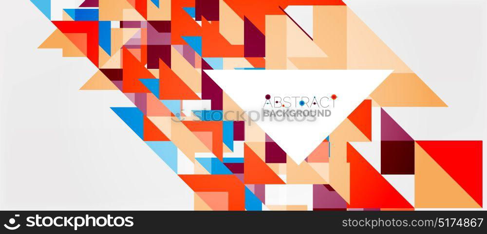 Triangle pattern design background. Triangle pattern design background. Vector business or technology presentation template, brochure or flyer pattern, or geometric web banner