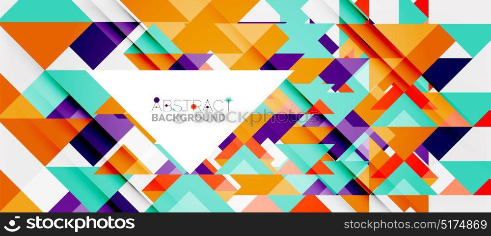 Triangle pattern design background. Triangle pattern design background. Vector business or technology presentation template, brochure or flyer pattern, or geometric web banner