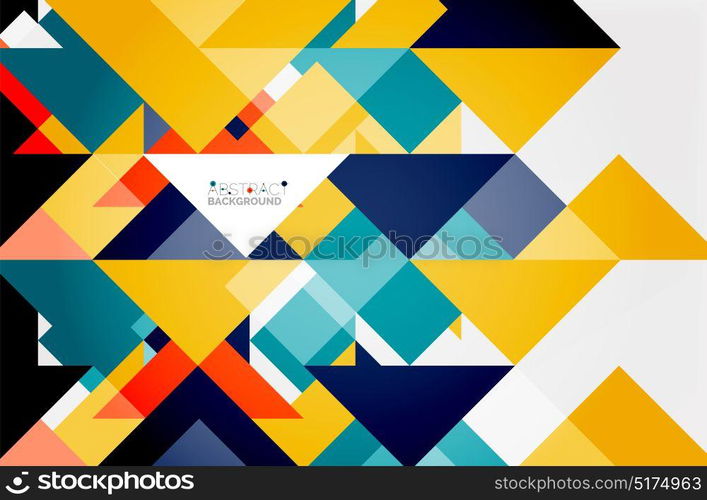 Triangle pattern design background. Triangle pattern design background. Vector business or technology presentation template, brochure or flyer pattern, or geometric web banner
