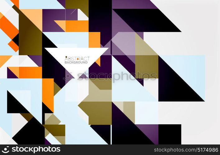 Triangle pattern design background. Triangle pattern design background. Vector business or technology presentation template, brochure or flyer pattern, or geometric web banner