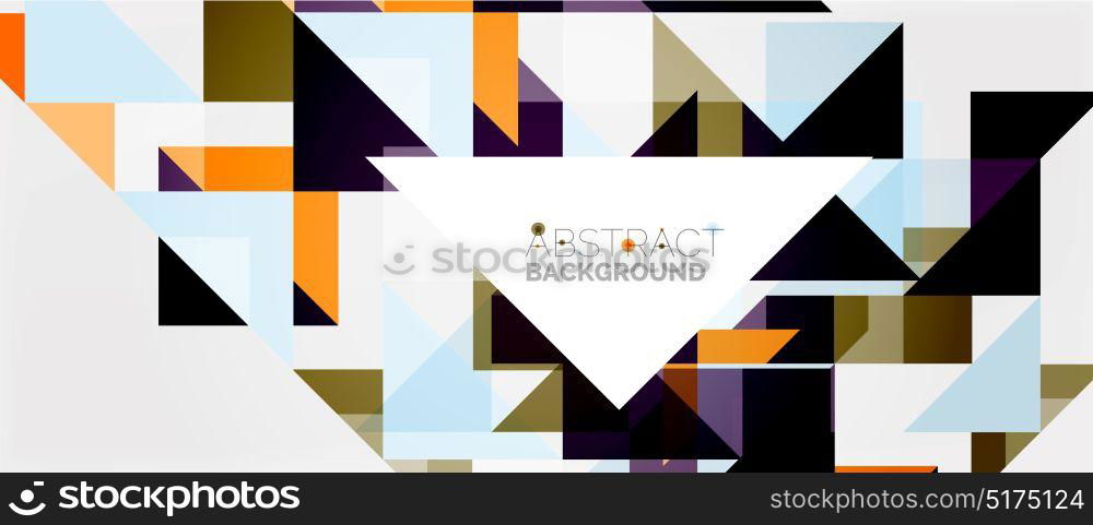 Triangle pattern design background. Triangle pattern design background. Vector business or technology presentation template, brochure or flyer pattern, or geometric web banner