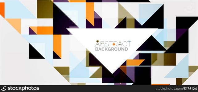 Triangle pattern design background. Triangle pattern design background. Vector business or technology presentation template, brochure or flyer pattern, or geometric web banner