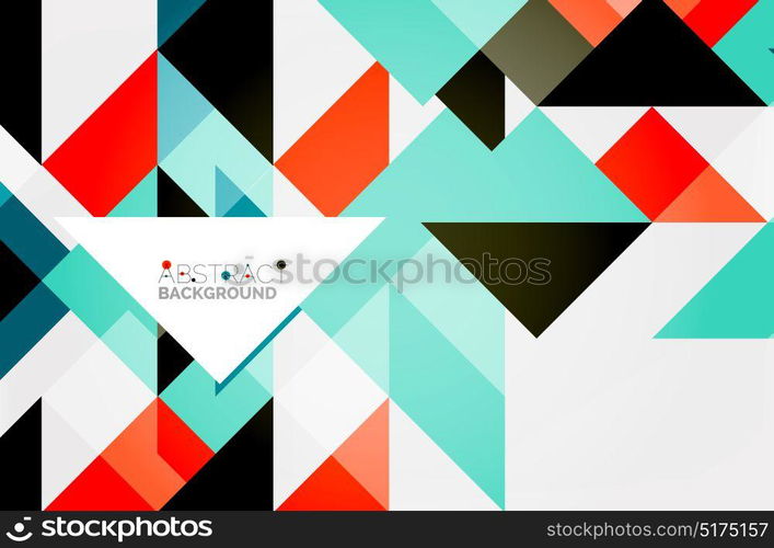 Triangle pattern design background. Triangle pattern design background. Vector business or technology presentation template, brochure or flyer pattern, or geometric web banner