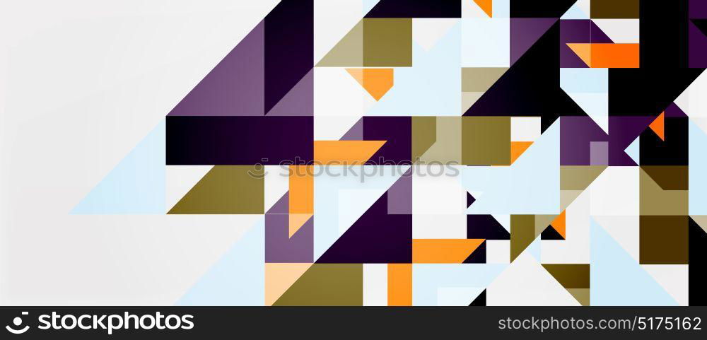 Triangle pattern design background. Triangle pattern design background. Vector business or technology presentation template, brochure or flyer pattern, or geometric web banner