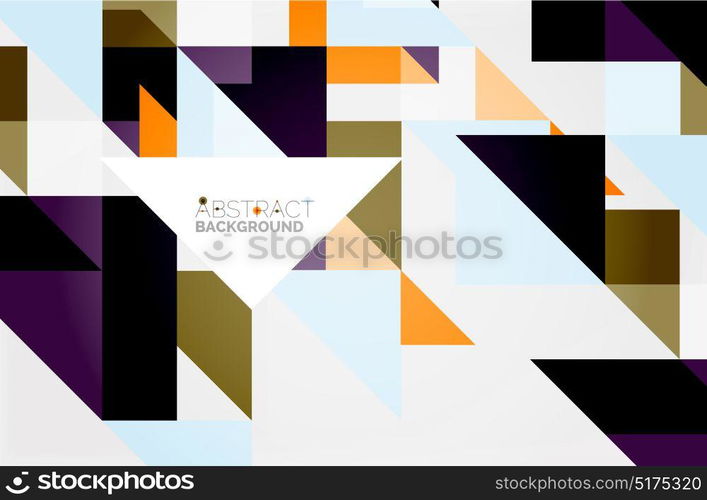 Triangle pattern design background. Triangle pattern design background. Vector business or technology presentation template, brochure or flyer pattern, or geometric web banner