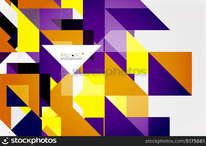 Triangle pattern design background. Triangle pattern design background. Vector business or technology presentation template, brochure or flyer pattern, or geometric web banner