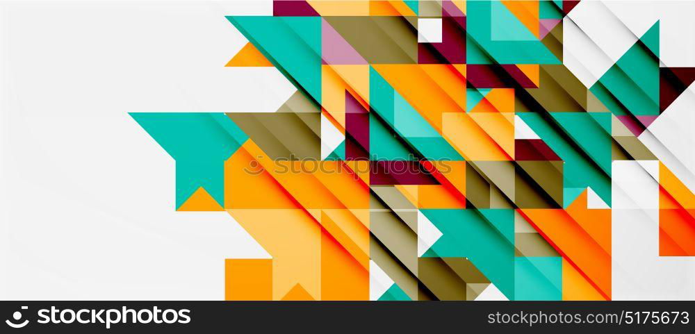 Triangle pattern design background. Triangle pattern design background. Vector business or technology presentation template, brochure or flyer pattern, or geometric web banner