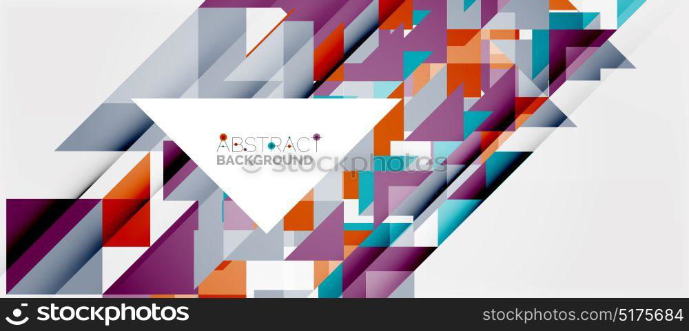 Triangle pattern design background. Triangle pattern design background. Vector business or technology presentation template, brochure or flyer pattern, or geometric web banner
