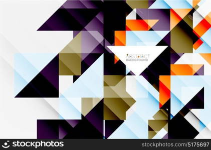 Triangle pattern design background. Triangle pattern design background. Vector business or technology presentation template, brochure or flyer pattern, or geometric web banner