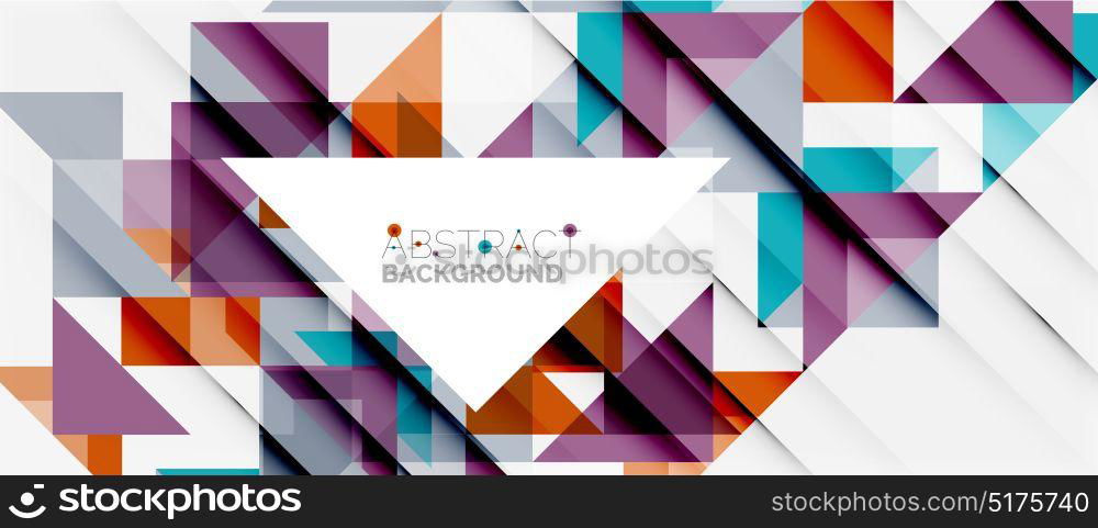 Triangle pattern design background. Triangle pattern design background. Vector business or technology presentation template, brochure or flyer pattern, or geometric web banner