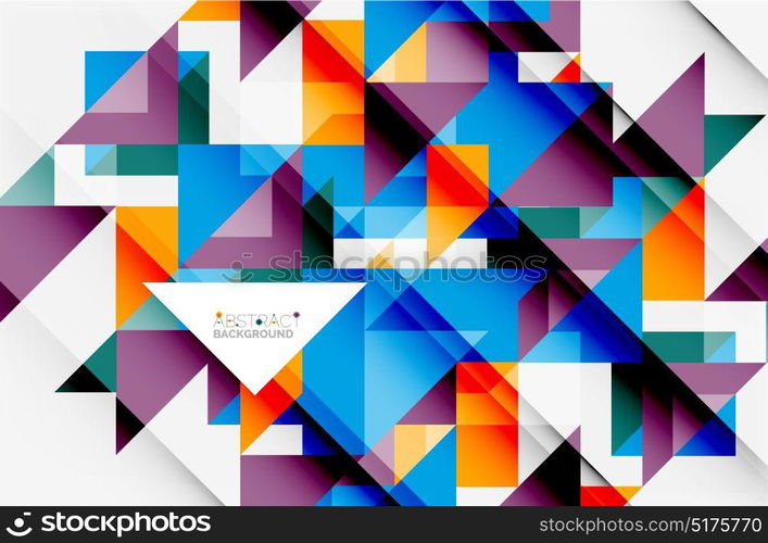 Triangle pattern design background. Triangle pattern design background. Vector business or technology presentation template, brochure or flyer pattern, or geometric web banner