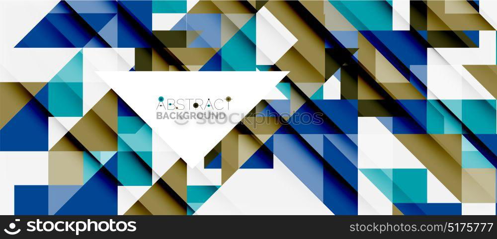 Triangle pattern design background. Triangle pattern design background. Vector business or technology presentation template, brochure or flyer pattern, or geometric web banner