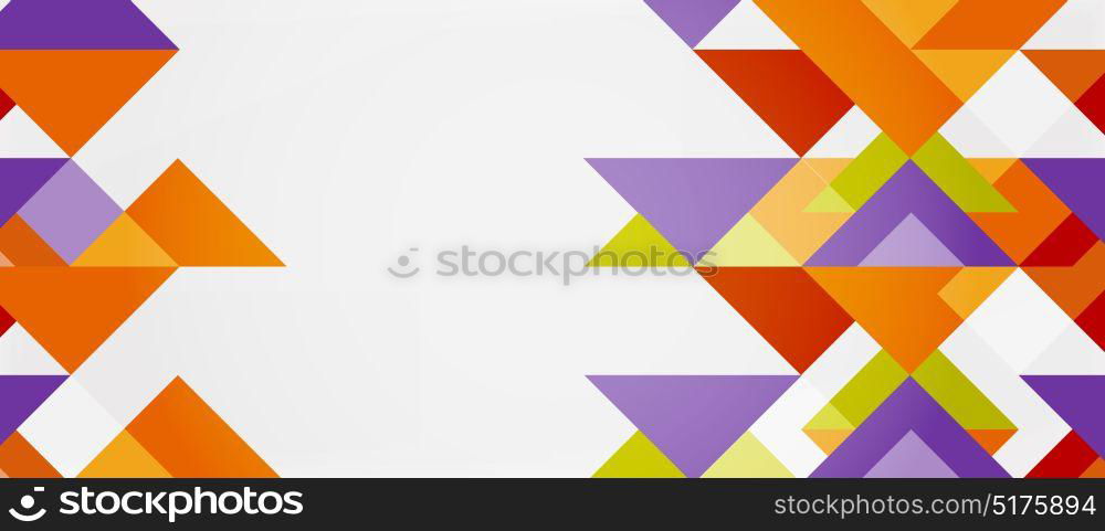 Triangle pattern design background. Triangle pattern design background. Vector business or technology presentation template, brochure or flyer pattern, or geometric web banner