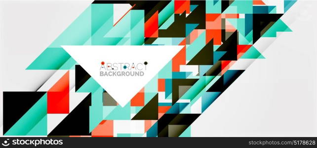 Triangle pattern design background. Triangle pattern design background. Vector business or technology presentation template, brochure or flyer pattern, or geometric web banner
