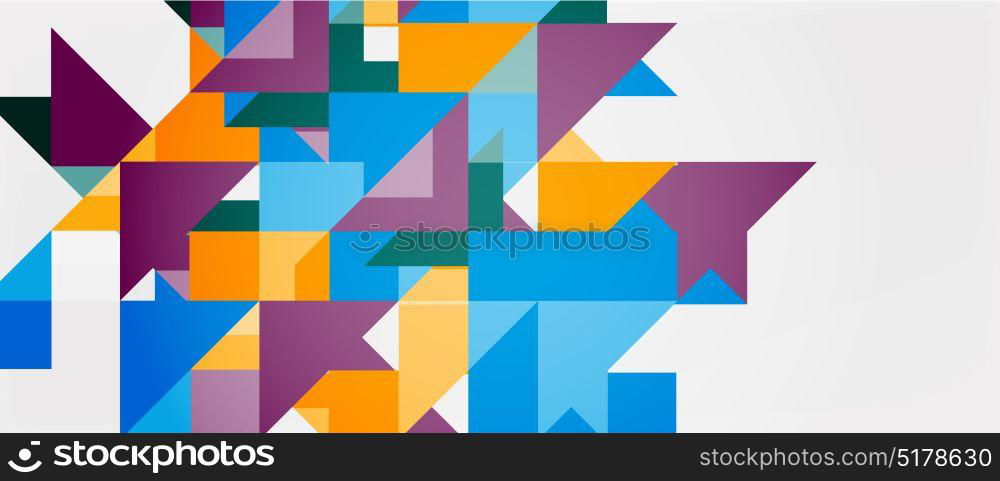 Triangle pattern design background. Triangle pattern design background. Vector business or technology presentation template, brochure or flyer pattern, or geometric web banner
