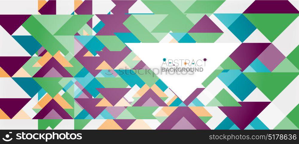 Triangle pattern design background. Triangle pattern design background. Vector business or technology presentation template, brochure or flyer pattern, or geometric web banner