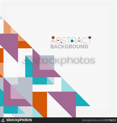 Triangle pattern design background. Triangle pattern design background. Vector business or technology presentation template, brochure or flyer pattern, or geometric web banner