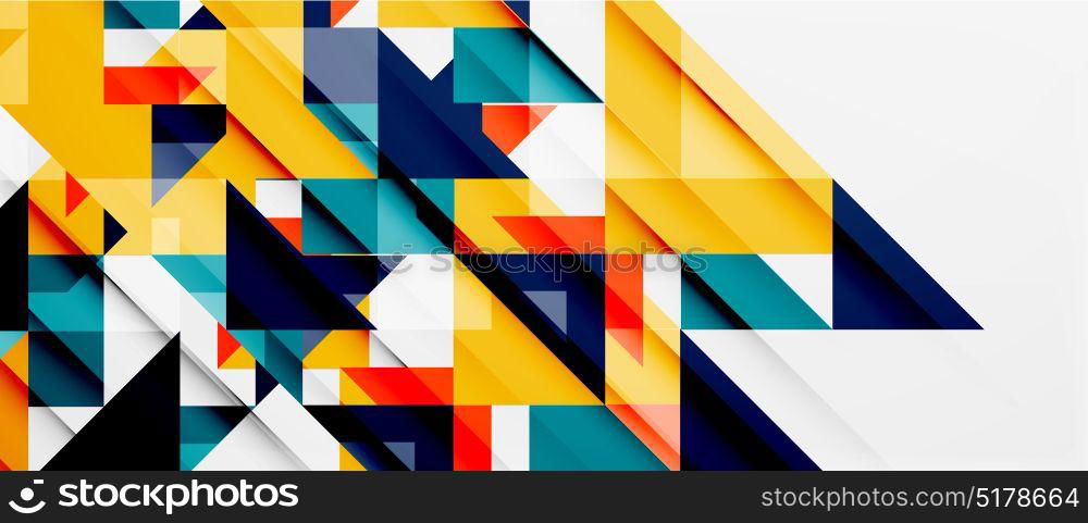 Triangle pattern design background. Triangle pattern design background. Vector business or technology presentation template, brochure or flyer pattern, or geometric web banner